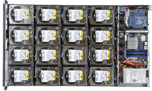 STOR-4U-60HDD · 4U · 60 HDD · до 1,2 ПБ raw при HDD 20 ТБ raw